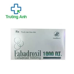 Fabadroxil 1000 DT Pharbaco - Thuốc điều trị nhiễm khuẩn đường niệu